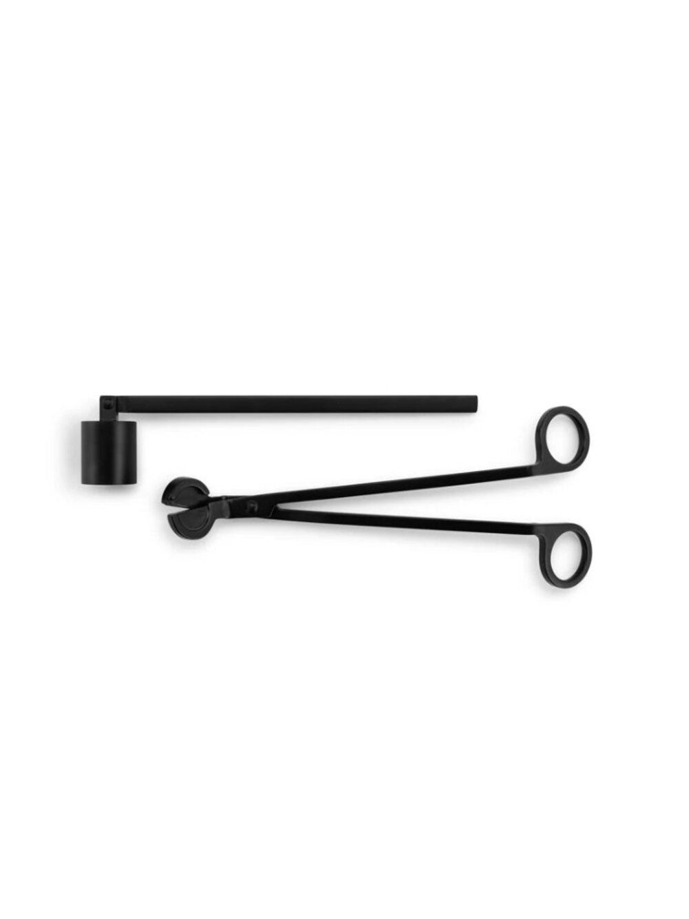 Voluspa Candle Snuffer and Wick Trimmer Set - Black